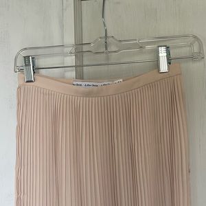 & other stories Pleated High Waist Midi Skirt